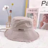 Baretten Hoge kwaliteit stevige vissershoed voor dames heren Casual buitenemmers Panama Zonnebrandcrème Bob Chapeau Jacht Groothandel Baretten