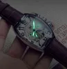 Armbandsur Muller- Herrklockor Tourbillon Automaticquartz 3bar vattentät klocka Herr För-franck Mekanisk armbandsur