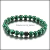 Kralen strengen armbanden sieraden 8 mm zwarte lava steen huile tijger oog hematiet kralen braclets etherische oli diffuser armband voor vrouwen me