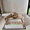 С коробками бумаги U1F Mens Mens Watch 40,5 мм Nautilus 5711 Brown Dial 18K Rose Gold Toping Watches Прозрачные 324SC Механические автоматические мужские наручные часы