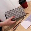 Новый напечатанный длинный кошелек на молнии Multi Card Position Wallet Рука похвалы Женские Bags_Model32nk