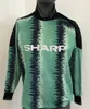 Maglie da calcio 90 91 92 GK Maglie lunghe Green Nero 1# SCHMEICHEL MAILLOT MAILLA