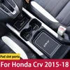 Auto Innen Wasser Coaster Tür Nut Anti-Slip Matte Für Honda Crv2015 2016 2017 2018 Hybrid Dekoration Änderung Zubehör