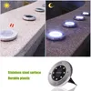 Solar Garden Lights LED Solar Garden Power Buried Lights Ground Lamp Outdoor Landscape Garden Path Yard Lawn Light Waterproof Stai4807725