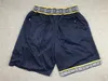 Man Retro Old Time Brand Basketshorts Med Pocket Dragkedja Träningsbyxor Hip Pop Vintage Byxor Sydda Mesh Andningsbara pantalones cortos de baloncesto Storlek S-XXL