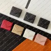 Senhoras moda casual designer de luxo caviar matelass envelope dobrar carteira grão de poudre em relevo couro moeda bolsa chave c2275