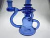 blauwe recycler smoking Pipe dab rig hookah prachtig ontworpen 14mm joint welkom om prijsconcessie te bestellen