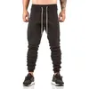 Black Joggers Sweatpants Men Solid Casual Pants Gym Fitness Workout Sportswear Trousers Autumn Male Cotton Running Track Pants G220713