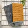 Exfoliating Bath Towel for Shower Scrub Bathroom Accessories Bathing Gloves Viscose Fiber Wholesale