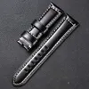 20mm 22mm 24mm 26mmルミノール用の本物のヴィンテージレザーウォッチストラップgetalia革の交換用ウォッチバンド