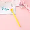 Neutral Pen Cute Cartoon Stationery School Students Personality Girl Heart Food With Interesting Test Signature 0.5mm Black Pen GCB14640