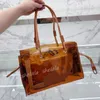 Новые прозрачные прозрачные сумки для покупок сумка для пакета Женщина желе для композитной кошельки дизайнерская сумка роскошная сумочка большие мощные сумки 2022 высшее качество