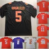 #1 Will Shipley #2 Cade Klubnik College #5 D.J. Uiagalelei #9 Travis Etienne Jr. #16 Trevor Lawrence #4 Deshaun Watson #11 Bryan Bresee #8 Justyn Ross #5 Tee Higgins Trikots