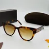 Okulary przeciwsłoneczne dla kobiet mężczyzn Summer 941 Style anty-ultrafiolet retro płyta owalna owalna pełna ramka okulary mody losowe pudełko