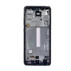 OEM -display för Samsung Galaxy A52 4G LCD A525 AMOLED SCREEN PANELS DIGITIZER MONTERINGSRESITERING MED FRAM A526 5G