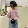 Mädchen einzelne Umhängetaschen kleine Prinzessin Perlenkette Umhängetasche koreanische Mini-Baby-Wechselzubehör-Tasche