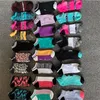 DHL mit Etikett, rosa schwarze Socken, kurze Söckchen aus Baumwolle für Erwachsene, Sport, Basketball, Fußball, Teenager, Cheerleader, New Sytle, Mädchen, Damen, Socke mit Etikett, GC1124x