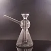 Высококачественный стеклянный стакан бонгс мини -бабчик курящий водяной труб