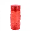Bottiglia acrilica Narghilè Shisha Bong Set pipa ad acqua per fumatori Led Light Arab Stem cup 5 colori 3 Stili Scegli diamante Oil Rigs Accessori per utensili