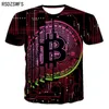 メンズTシャツ夏のメンズB BTC暗号通貨Tシャツ暗号通貨ブロックチェーンクリスマスドロップシップサイズXXS-5XLMEN2415