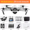 P5 Drone 4K Aircraft Dual Camera Professional Aerial Aerial Infrared Orvance Dorning Quadcopter RC Toys Pro-P5229S