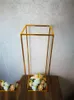 Party Decoration Flower Vases Wedding Props Column Stand Metal Road Lead Christmas Table Centerpiece Home DecoratParty