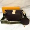 Women Crossbody Purse Messenger Facs Handbags Flowers Designers Counter Lady Leather Bag Crossbody Women With Box