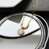 Collana con ciondolo sorriso gioielli estivi moda per regalo donna