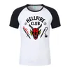Stranger Things 4 T Shirts 100 Cotton Baseball Tee Shirt Hellfire Club Men Clothing Hip Hop Tshirt Unisex Summer Tops 220627