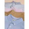 21s/2 oxford shirts men classical casual shirt single chest pockets 100% cotton Spring brand clothing SJ110377 220324