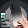 Samsung Galaxy Z Fold 2 Fold 3 5G CASE TEMPERED GLASSカラフル勾配ハード360保護カバースクリーンプロテクター9026095のヒンジケース