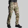 Calças masculinas Cargo tático militar ao ar livre Operações especiais masculinas respiráveis ​​à prova d'água de calças resistentes a desgaste Casual Pantsmen's