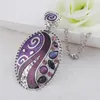 Kolye Kolye Moda Boho Kolye Vintage Out Emaye Rhinestone ifadesi Charm Women Jewelrypendent