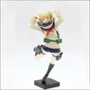 Anime My Hero Academia Figura Croce Corpo Himiko Toga Figurine Todoroki Così Action Figures Bakugou Katsuki PVC Modello Giocattoli 220520