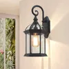 Europe Outdoor Wall Lamps Garden Villa Street Wall Light Staket utanför Landscape Lamp Restaurant Shop Decoration Lighting Sconce1031304