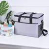 New Large capacity insulation Oxford cloth waterproof ice pack car insulation outdoor picnic barbecue lunch box bag 201015