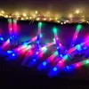 Decorazione per feste Glow Sticks Bulk 24/50/60Pcs Bastoncini di schiuma a LED Bacchette di allegria Effetto lampeggiante Al buio Forniture per matrimoniFesta