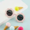 Children Sunglasses Cute Flower Circle Sunglasses Kids Eyewear Gifts Outdoor Anti-uv Beach Photography Travel Universal DLH925