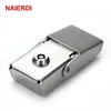 NAIERDI J605 Pubblicità Lock Scatole per armadi in acciaio inossidabile Hasp LED Light Trunk Accessorio Serrature per l'industria Hardware 201013