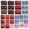 NCAA 75th Vintage Football 8 Steve Young Jerseys 스티치 16 Joe Montana 21 Deion Sanders 87 Dwight Clark Jersey Red Black White