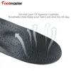 Footmaster Sheepskin Latex insoles orthotic arch support 가죽 삽입 편안한 신발 패드 내부 신발 패드 유니 아이스 210402