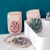 Double Sided Bath Brushes Adult Exfoliator Baths Glove Bathing Body Cleaning Gloves Portable Bathroom Washing Supplies