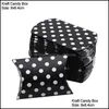 Autres fournitures de fête d'événement Festive Home Garden Ups Pillow Candy Box Kraft Paper Christmas Dh2Mh