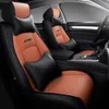 Housses de siège de voiture ensemble complet coussin en cuir de qualité imperméable pour Honda Accord 10e génération 18 19 20 21 style en cuir sur mesure