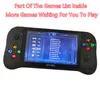 X19 Pro Portable Game Console 5.1 Inch Screen Handheld Spel Spelare 8GB för arkad Neogeo / MD / GBA / FC TV-kabel HD Video Visa färgstark knapp