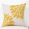 Coussin / oreiller décoratif Style nordique Jaune et bleu Géométrique DÉCORATIVE Soft Throw Case Love Imprimer Coussin Coussin almofadas C