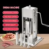 Commercial Sausage Making Filling Stuffing Machine Household Stainless Steel Manual Sausage Meat Stuffer Device