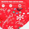 Крышка стула 4pcs Рождественская тематическая обложка Creative Wrap Home Protectorchair