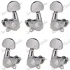 Acoustic Electric Guitar 6 Pcs Semicircle button Locked String Tuners Tuning Peg key Machine Heads