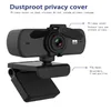 Webcam 2K Full HD 1080P caméra Web Autofocus avec Microphone caméra Web USB pour ordinateur Mac ordinateur portable de bureau YouTube Webcamera212G8604614